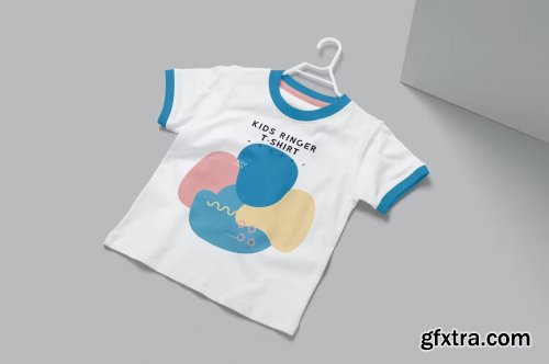 Kids Ringer Tshirt Mockups