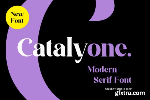 Catalyone - Fashion Font