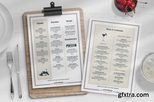 Elegant Menu Template