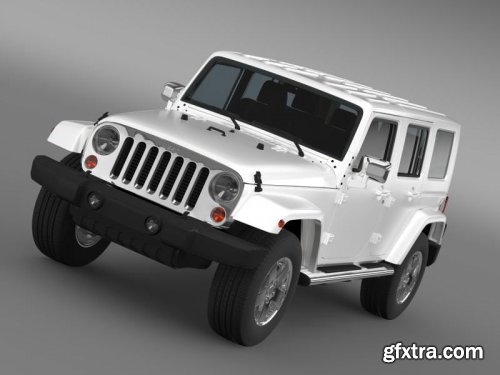 Cgtrader - Jeep Wrangler Unlimited ENVI