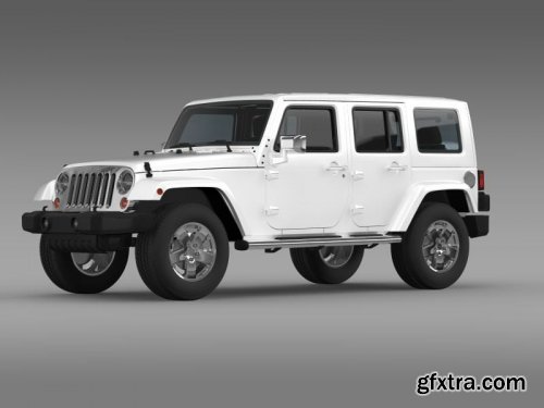 Cgtrader - Jeep Wrangler Unlimited ENVI