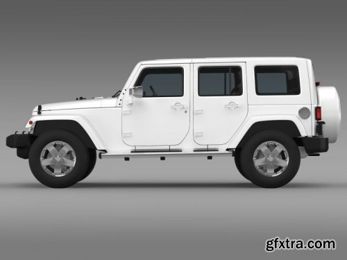 Cgtrader - Jeep Wrangler Unlimited ENVI