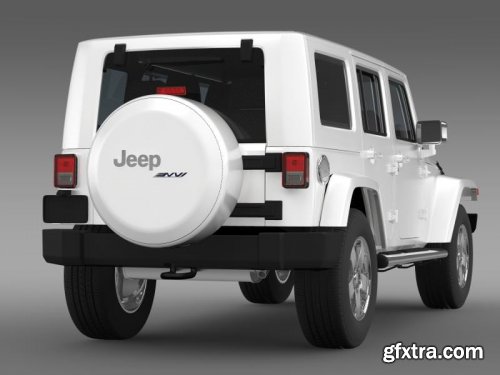 Cgtrader - Jeep Wrangler Unlimited ENVI