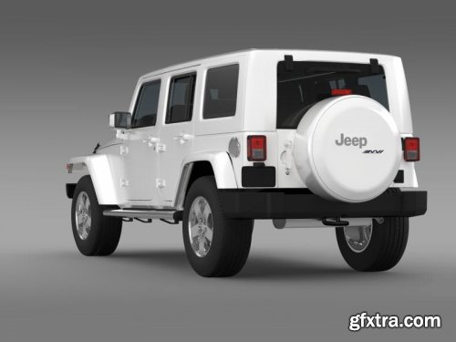 Cgtrader - Jeep Wrangler Unlimited ENVI