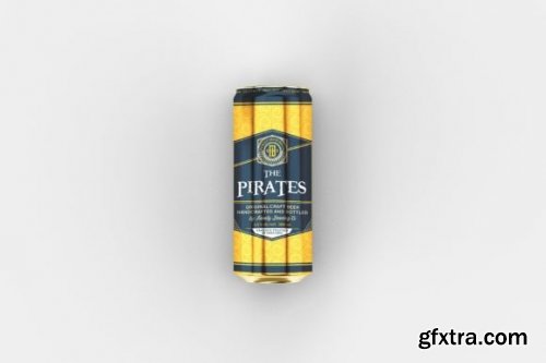  Beer Can Mockup - 8 Views