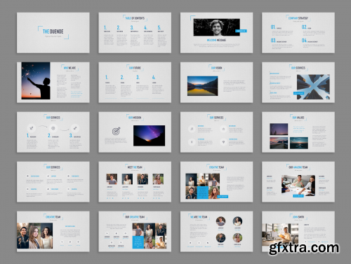 Duende Light Powerpoint Template