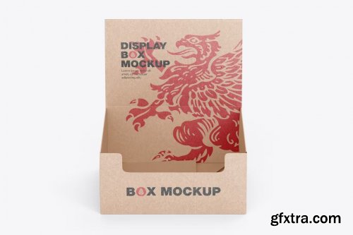 Kraft Display Box Mockup