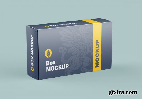 Flat Box Mockup