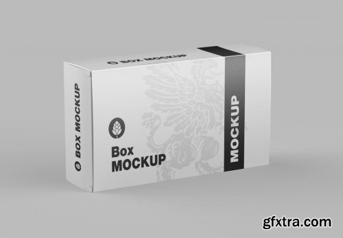 Flat Box Mockup