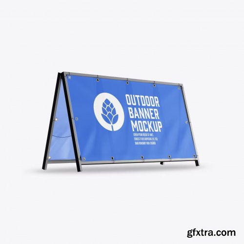 Street Banner Mockup