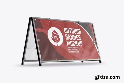 Street Banner Mockup