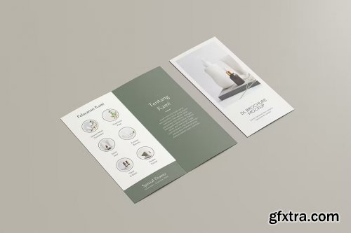 Bifold DL Flyer Mockup