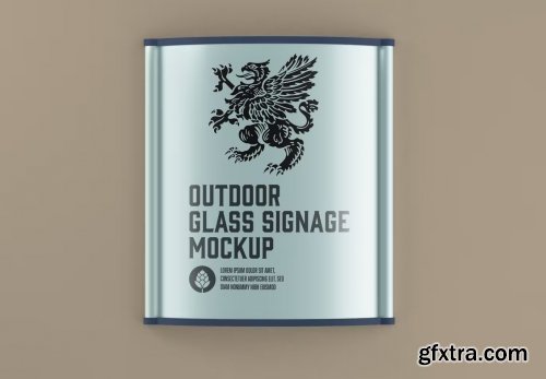 Metal Signage Mockup