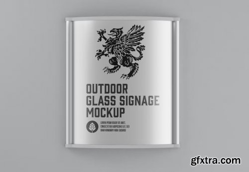 Metal Signage Mockup