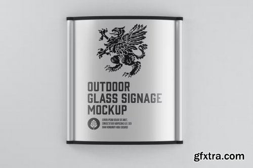 Metal Signage Mockup