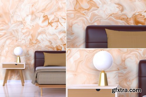 CreativeMarket - Vertical Wall/Wallpaper Mockup v.3 7265170