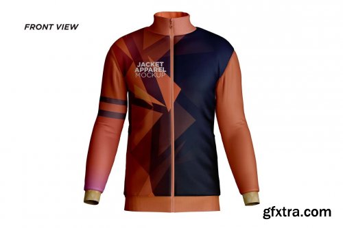 CreativeMarket - Men's Acrople Jacket Mockup 7257330