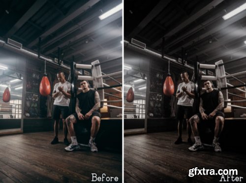 7 Fitness Lightroom Mobile Presets