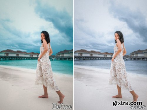 7 Maldives Lightroom Mobile Presets