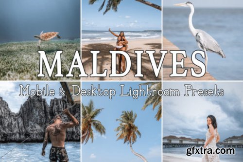 7 Maldives Lightroom Mobile Presets