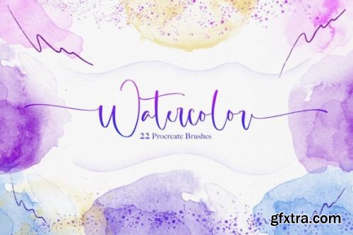 Watercolor Procreate Brushes