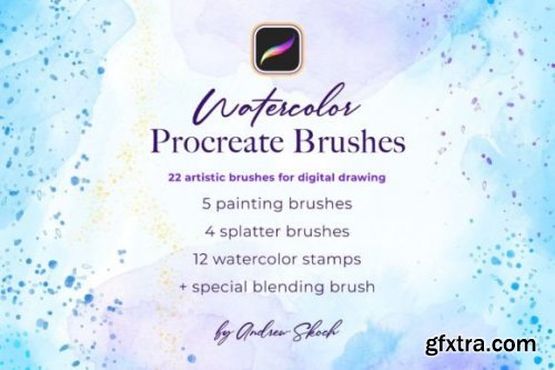 Watercolor Procreate Brushes