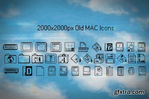 CreativeMarket - Old PC design Creator | V.2 6886544