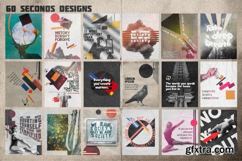 CreativeMarket - The Constructivist 1100+ PNG Collage 6826557