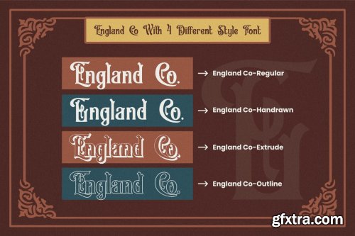 England Co Font