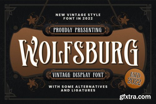 Wolfsburg Font