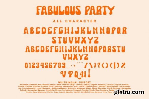  Fabulous Party Font