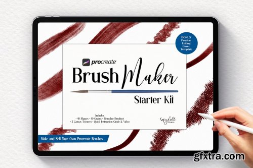 CreativeMarket - Procreate BrushMaker Starter Kit 7221193