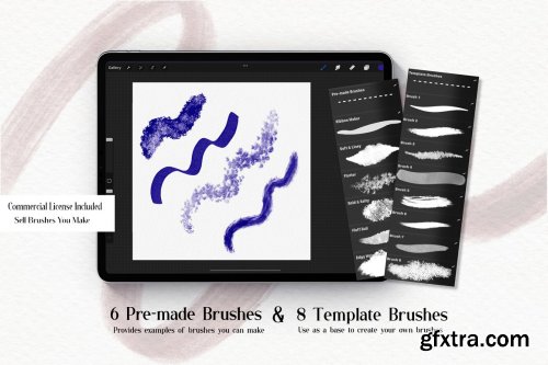 CreativeMarket - Procreate BrushMaker Starter Kit 7221193