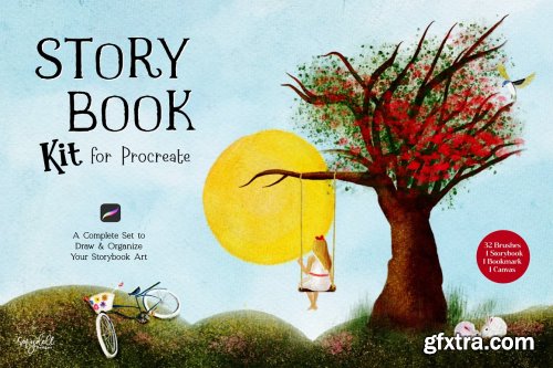 CreativeMarket - Storybook Kit for Procreate 7221233