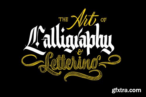 CreativeMarket - MegaPack for lettering 3603060