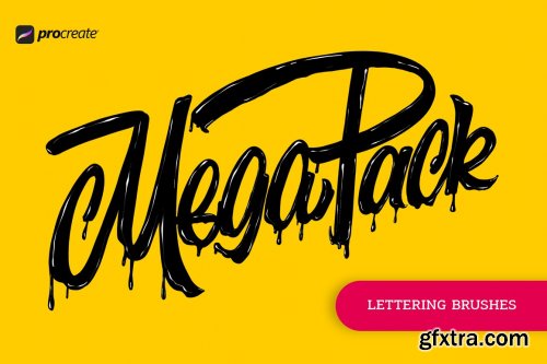 CreativeMarket - MegaPack for lettering 3603060