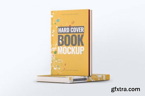 Hard Cover Book Mock-Up