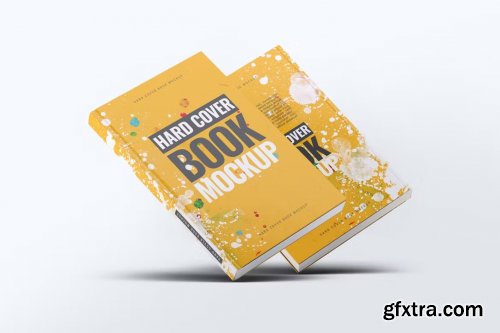 Hard Cover Book Mock-Up