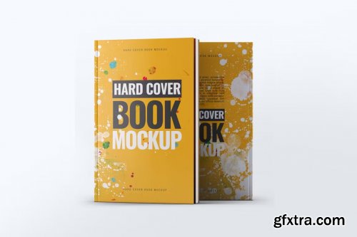 Hard Cover Book Mock-Up