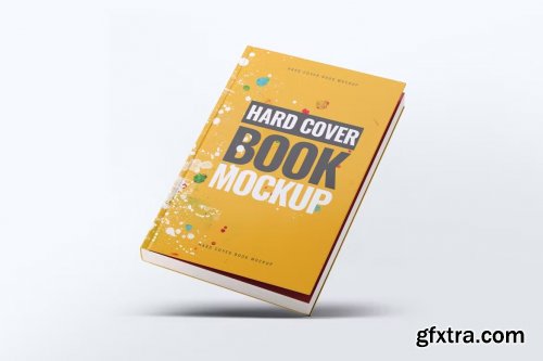 Hard Cover Book Mock-Up