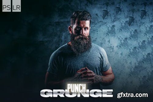 Grungy Punch Photo Effect