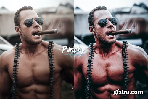 Grungy Punch Photo Effect