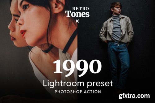 CreativeMarket - 1990 Retro - Actions & Presets 7259790