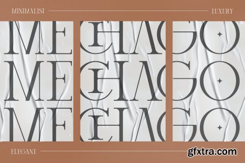 Mechago Stylish Serif Font