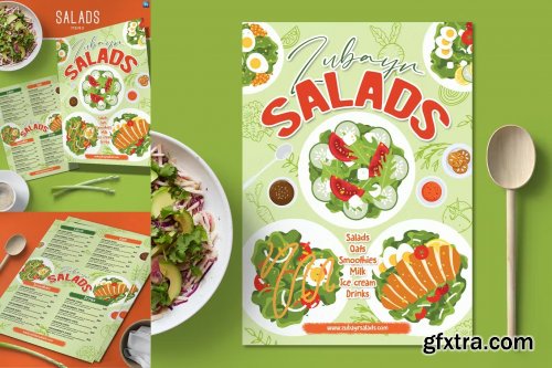 Salads Menu