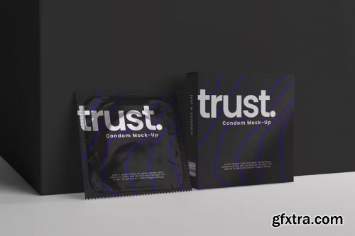 Condom Packaging Mockups