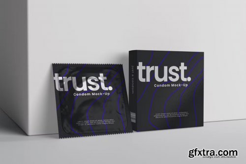 Condom Packaging Mockups