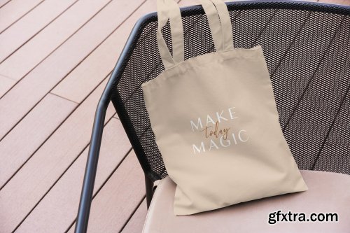 CreativeMarket - Tote Bag MockUp Set vol.3 7267447