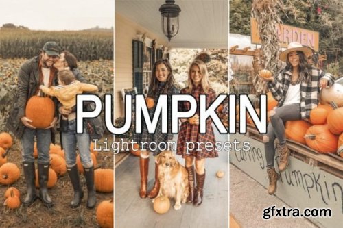 6 Pumpkin Lightroom Presets