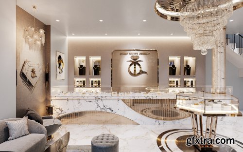 Diamond Store Interior By Vu Huy Hien